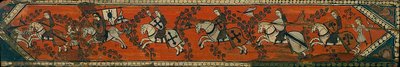 Coffered Ceiling Panel with Horsemen by Unbekannt Unbekannt